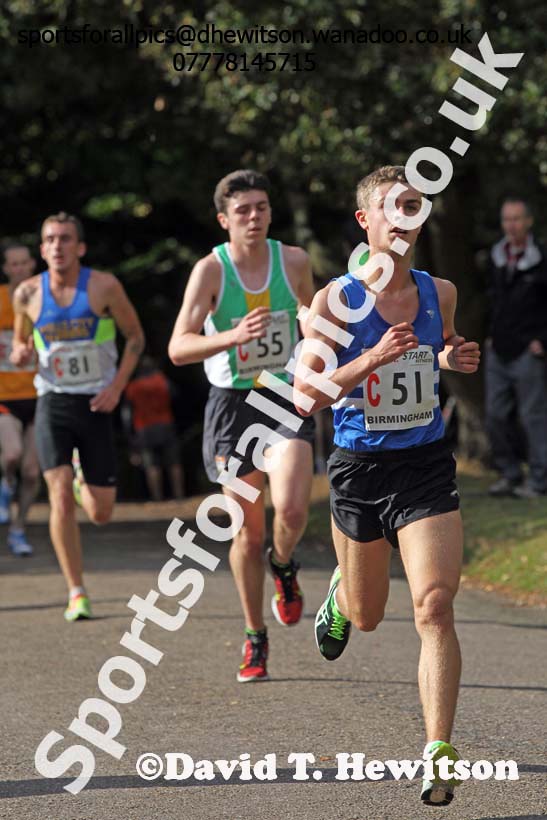 Mens 6 stage road relay, English National 6 and 4 Stage Road Relays, Sutton Park, Birmingham. Photo: David T. Hewitson/Sports for All Pics